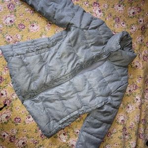 Lady's large old navy puff coat.